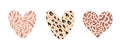 Cheetah Wild Hearts Set Leopard Animal Print