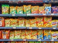 Cheetos chips varieties at store