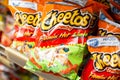 Cheetos Flamin Hot Limon chips at store