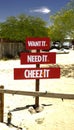 Cheez-it Pop up store in Joshua Tree California June 9