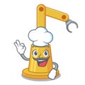 Chef assembly automation machine the cartoon shape