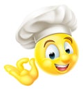 Chef Cook Emoji Emoticon Royalty Free Stock Photo