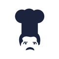 Chef abstract icon.