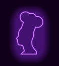 Chef abstract icon.