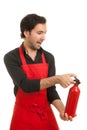 Chef fire extinguisher