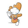 Chef ginger character cartoon style