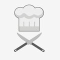 Chef hat sign icon. Royalty Free Stock Photo