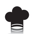 chef hat. Vector illustration decorative design Royalty Free Stock Photo