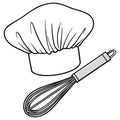 Chef Hat and Whisk