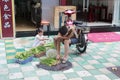 Chef kids choosing vegetables