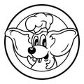 Chef mouse mascot