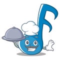 Chef Music Note Character Cartoon Royalty Free Stock Photo