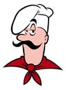 Chef mustache