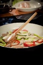 Chef Preparing Food Royalty Free Stock Photo