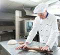 Chef preparing pastry