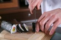 Chef Preparing Sushi-4