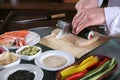 Chef Preparing Sushi-6