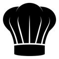 Chef\'s Hat Silhouette Royalty Free Stock Photo