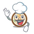 Chef samgyetang isolated with in the mascot