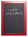 Chef specials