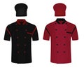 Chef uniform. shirt and hat