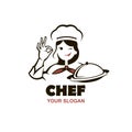 Chef woman design