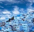 Chefchaouen blue medina in Morocco, Africa Royalty Free Stock Photo
