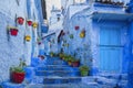 The beautiful blue medina of Chefchaouen, the pearl of Morocco