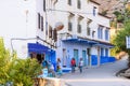 Architecture of Chefchaouen, Morocco Royalty Free Stock Photo