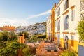 Architecture of Chefchaouen, Morocco Royalty Free Stock Photo