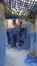 CHEFCHAUEN-Typical street-Morocco