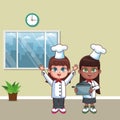 Chefs kids cartoon