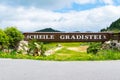 Cheile Gradistei, Fundata, Romania - May 25, 2019: Cheile Gradistei bridge, Fundata, Brasov, Romania Royalty Free Stock Photo