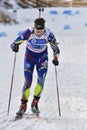 Cheile Gradistei, Roamania - January 30: Unknown competitor in IBU Youth&Junior World Championships Biathlon