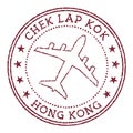 Chek Lap Kok Hong Kong stamp.