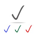 chek mark sign icon. Elements in multi colored icons for mobile concept and web apps. Icons for website design and development, ap