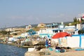 Beach View at Chekka Royalty Free Stock Photo