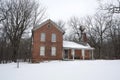 Chellberg home in winter