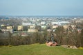 Chelm, Lubelskie, Poland - March 30, 2019: Panorama of Chelm city