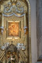 Chelm, POLAND - July 5, 2021: Inside the shrine, the Basilica of Virgin Mary in Chelm in eastern Poland near Lublin