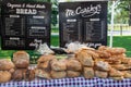 Large selection of Artisan home cooked bread for sale