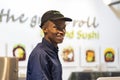 CHELSEA MARKET, NEW YORK CITY, USA - 14 MAY 2018: Chelsea Market staff during the work time. Royalty Free Stock Photo