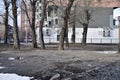 `Chelyabinsk, South Ural / Russian Federation: Lenin Avenue, city center, government and administrative buildings`