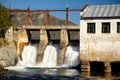 Chemal hydroelectric power plant Royalty Free Stock Photo