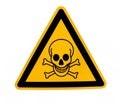 chemical beware sign