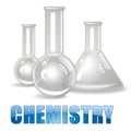 Chemical Bottles Royalty Free Stock Photo