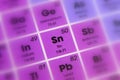 Chemical element Tin or Stannum