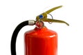 Chemical fire extinguisher isolated on white background Royalty Free Stock Photo