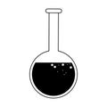 Chemical flask icon Royalty Free Stock Photo