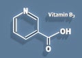 Chemical formula of nicotinic acid